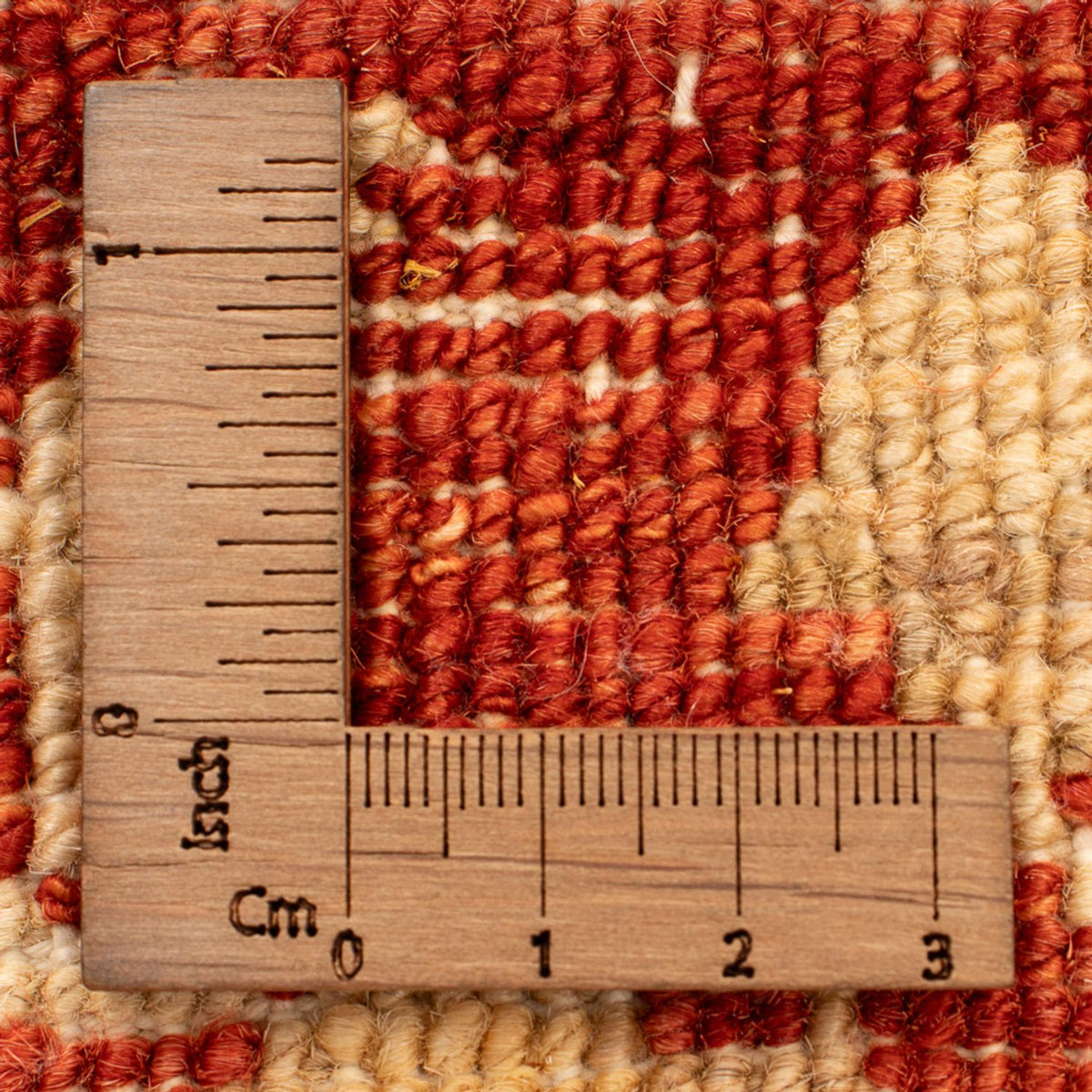 Ziegler Teppich - 114 x 72 cm - beige