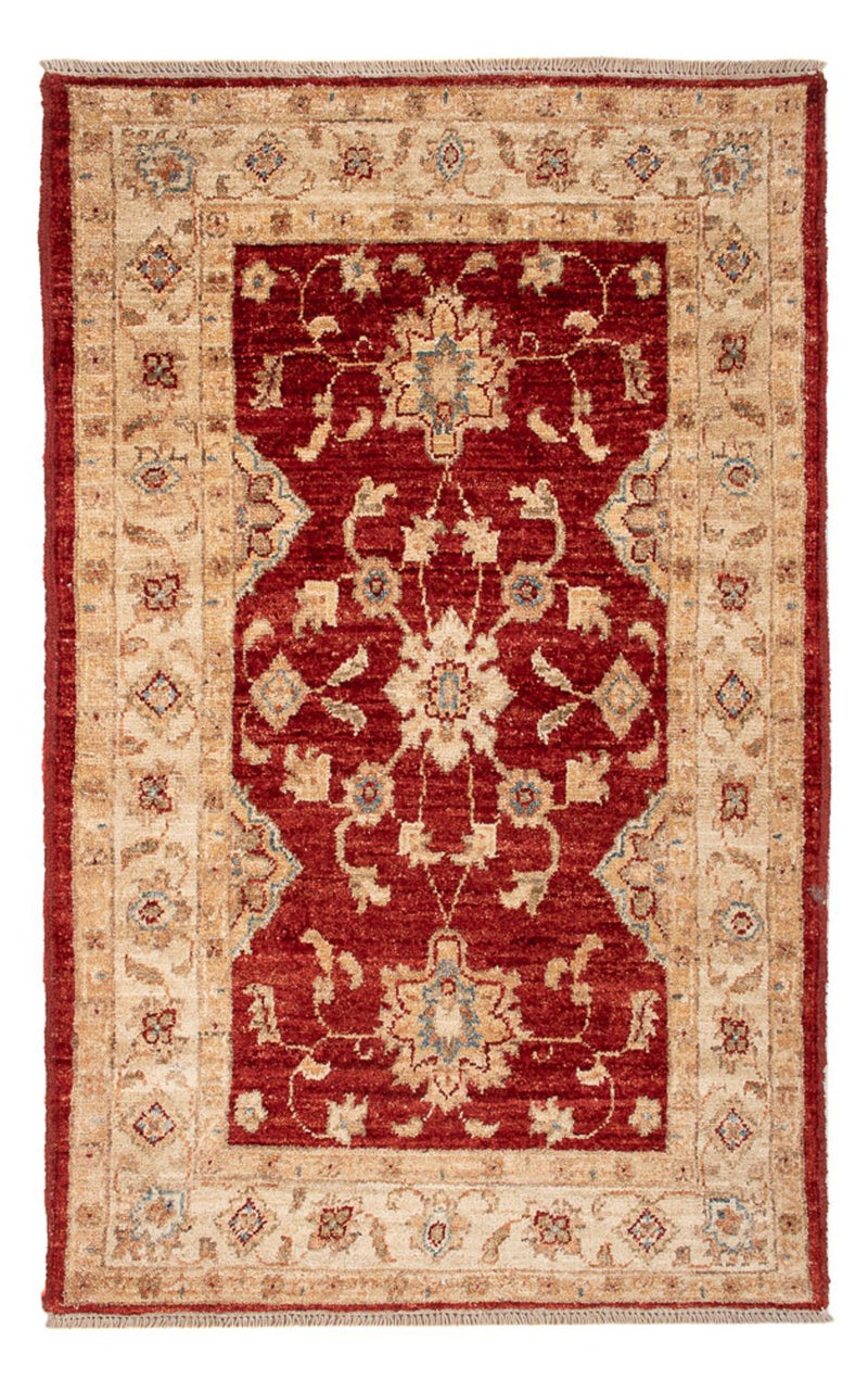 Ziegler Teppich - 114 x 70 cm - rot