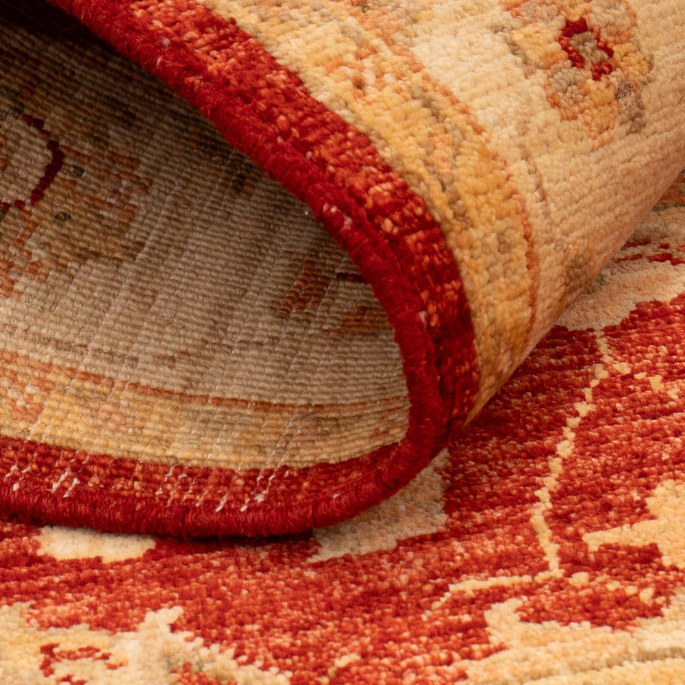 Ziegler Teppich - 126 x 82 cm - rot