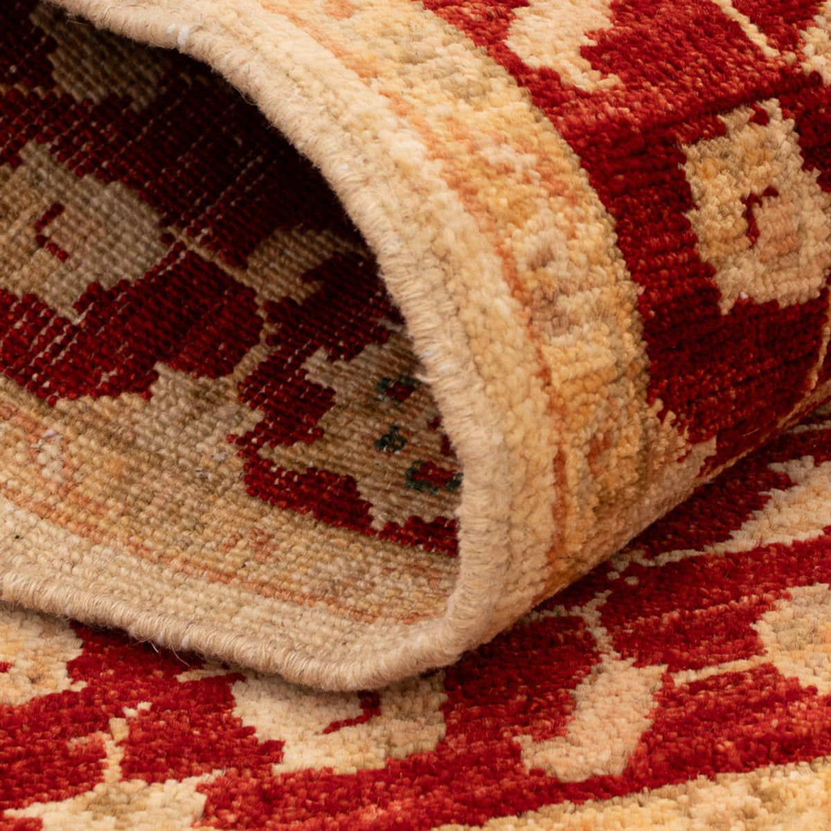 Ziegler Teppich - 123 x 83 cm - beige