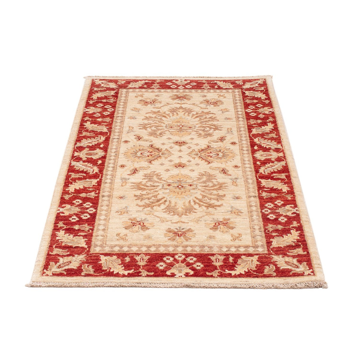 Ziegler Teppich - 142 x 72 cm - beige