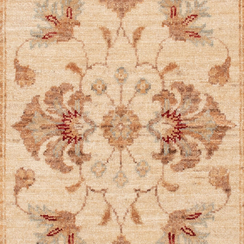 Ziegler Teppich - 140 x 68 cm - beige