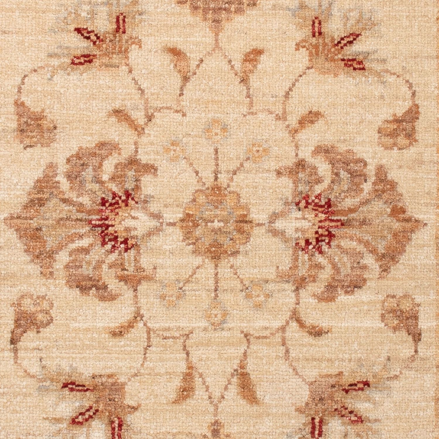 Ziegler Teppich - 142 x 70 cm - beige