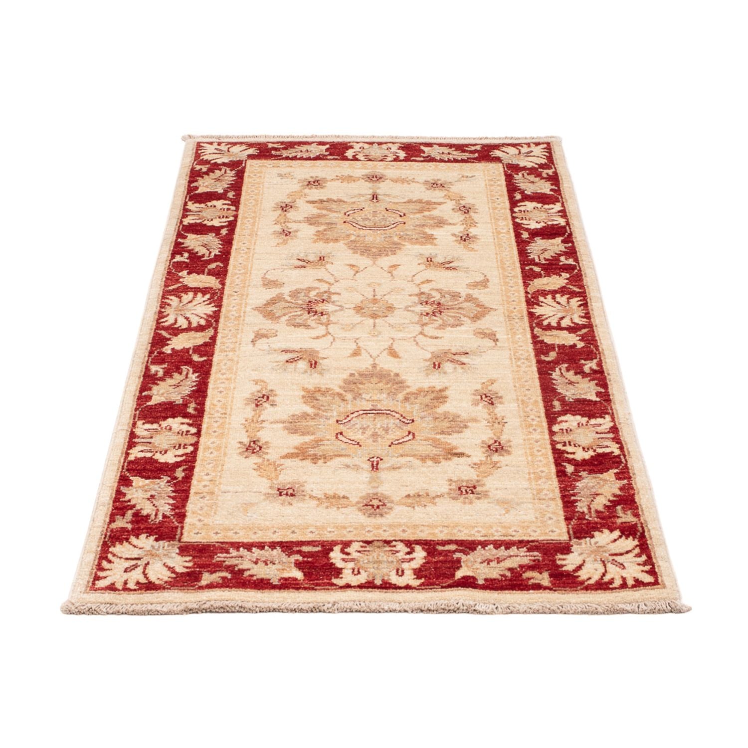 Ziegler Teppich - 142 x 70 cm - beige