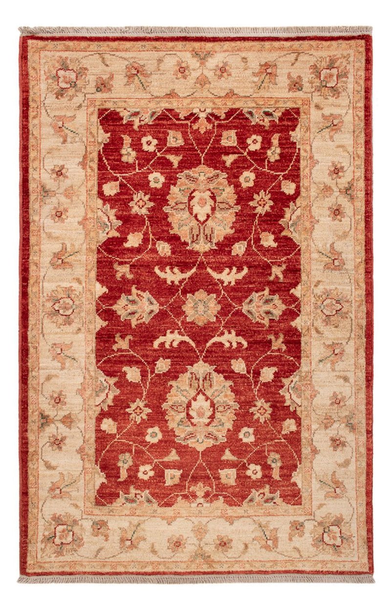 Ziegler Teppich - 124 x 80 cm - rot