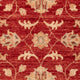 Ziegler Teppich - 124 x 80 cm - rot