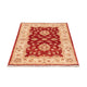 Ziegler Teppich - 124 x 80 cm - rot