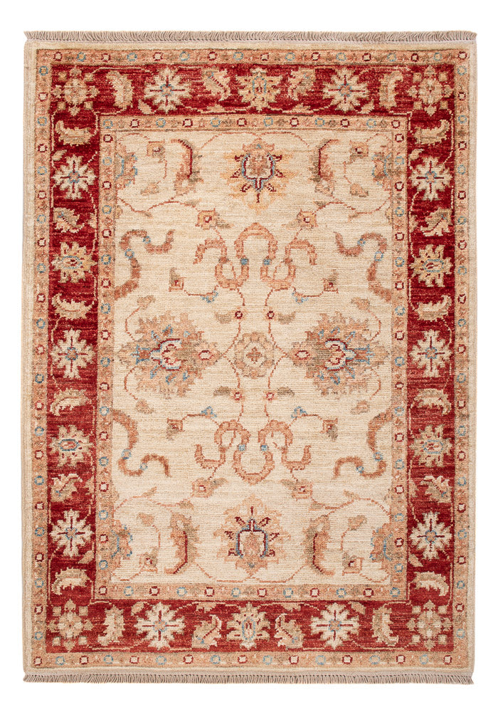 Ziegler Teppich - 105 x 75 cm - beige
