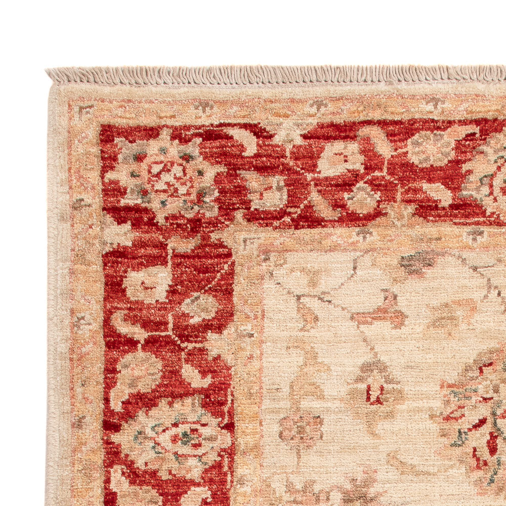 Ziegler Teppich - 119 x 82 cm - beige