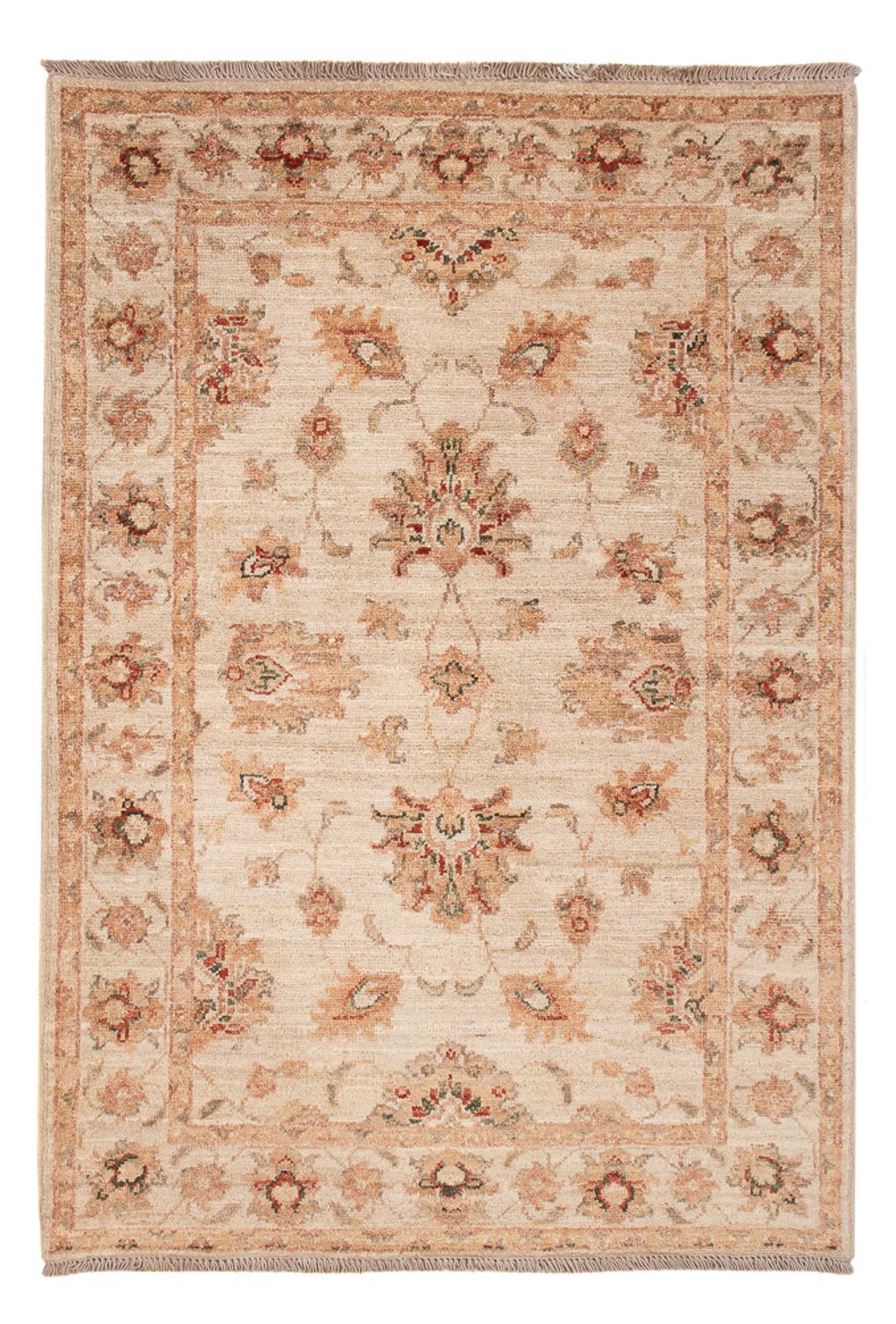 Ziegler Teppich - 121 x 81 cm - beige