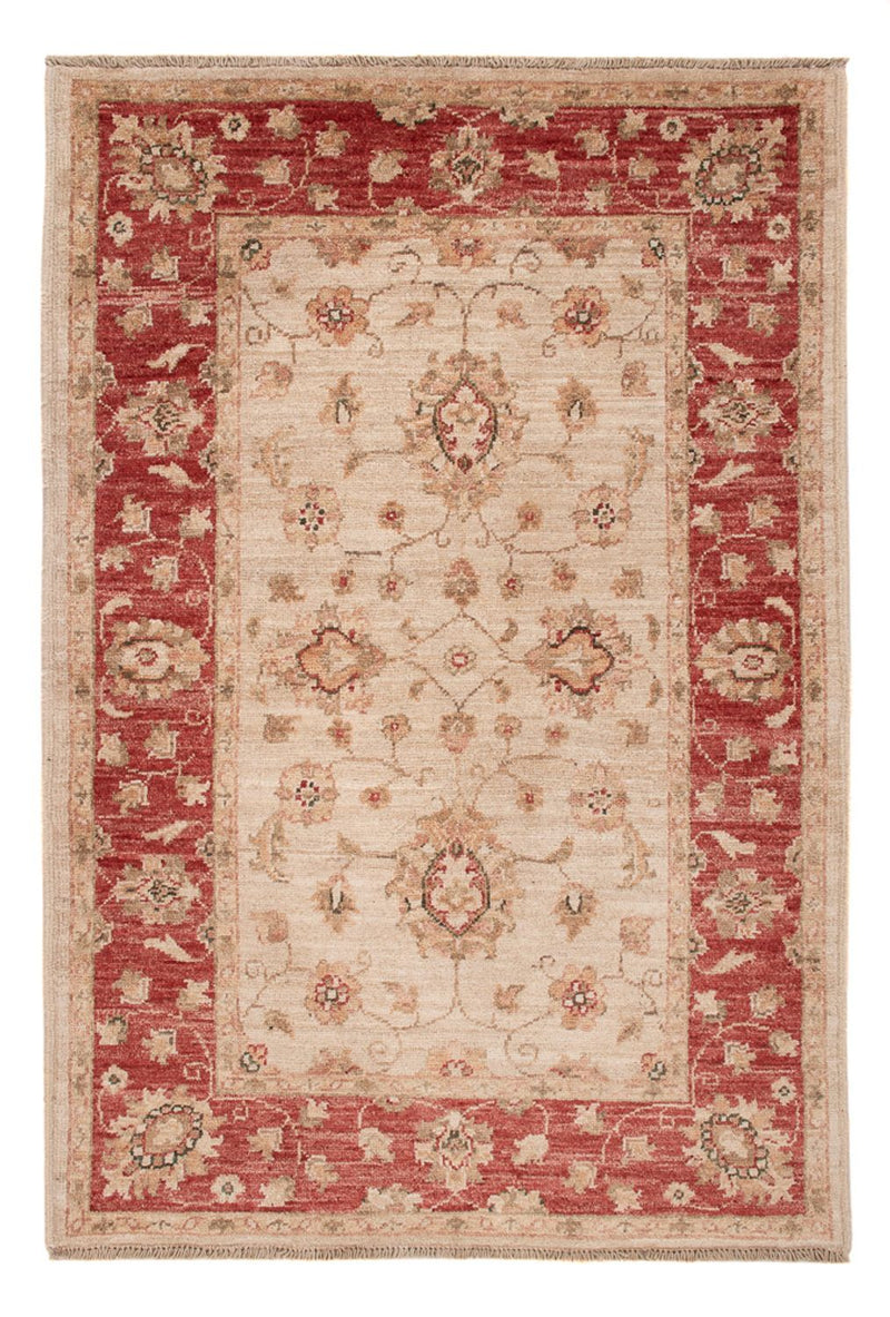 Ziegler Teppich - 123 x 84 cm - beige