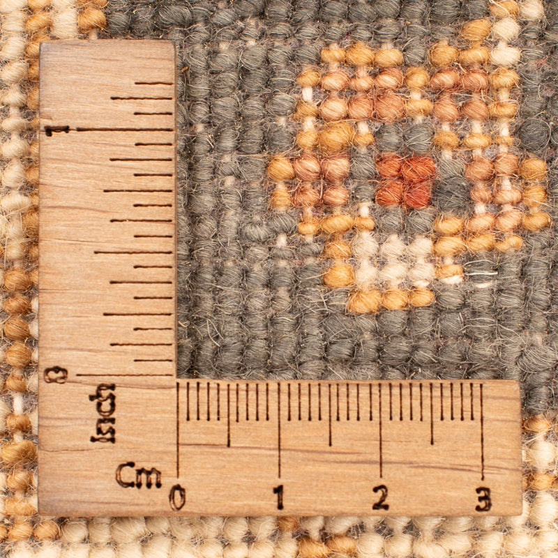 Ziegler Teppich - 120 x 80 cm - schwarz