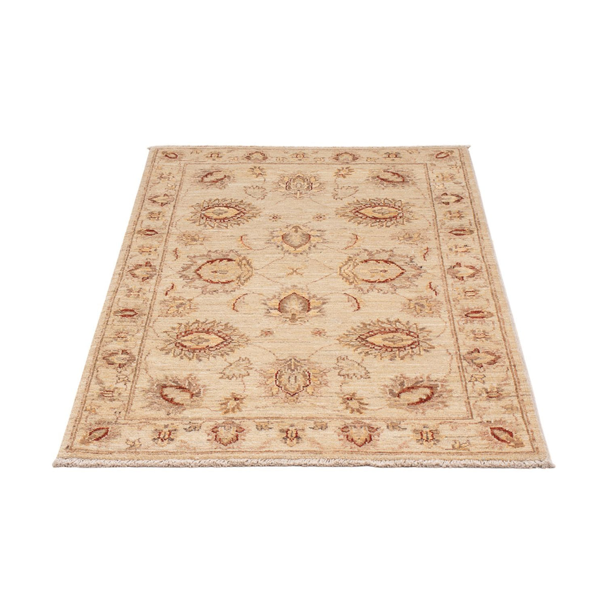 Ziegler Teppich - 125 x 79 cm - beige