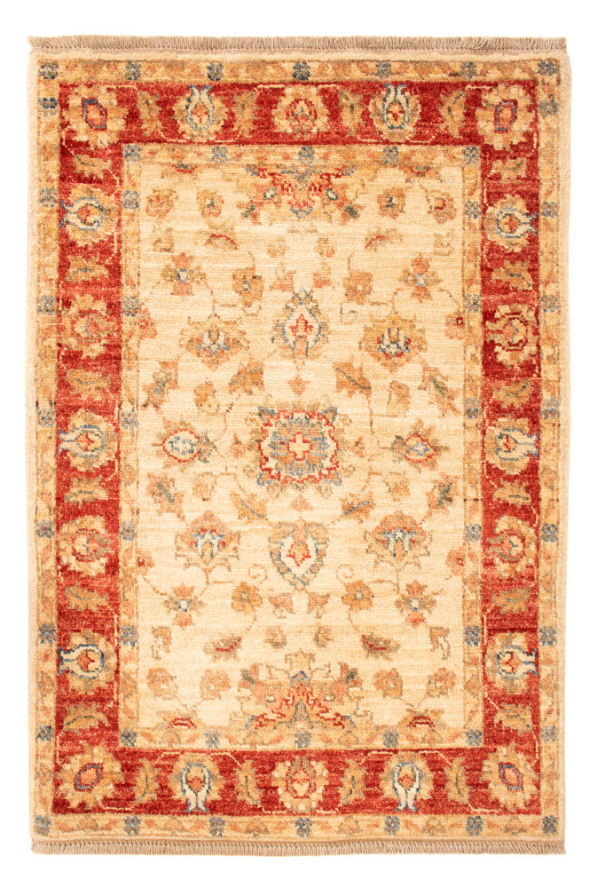 Ziegler Teppich - 98 x 66 cm - beige