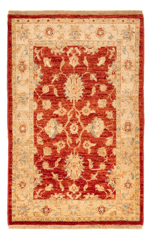 Ziegler Teppich - 90 x 59 cm - rot