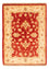 Ziegler Teppich - 88 x 63 cm - rot