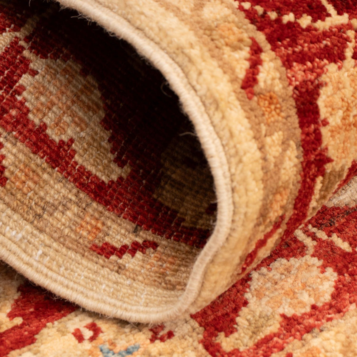 Ziegler Teppich - 89 x 62 cm - beige