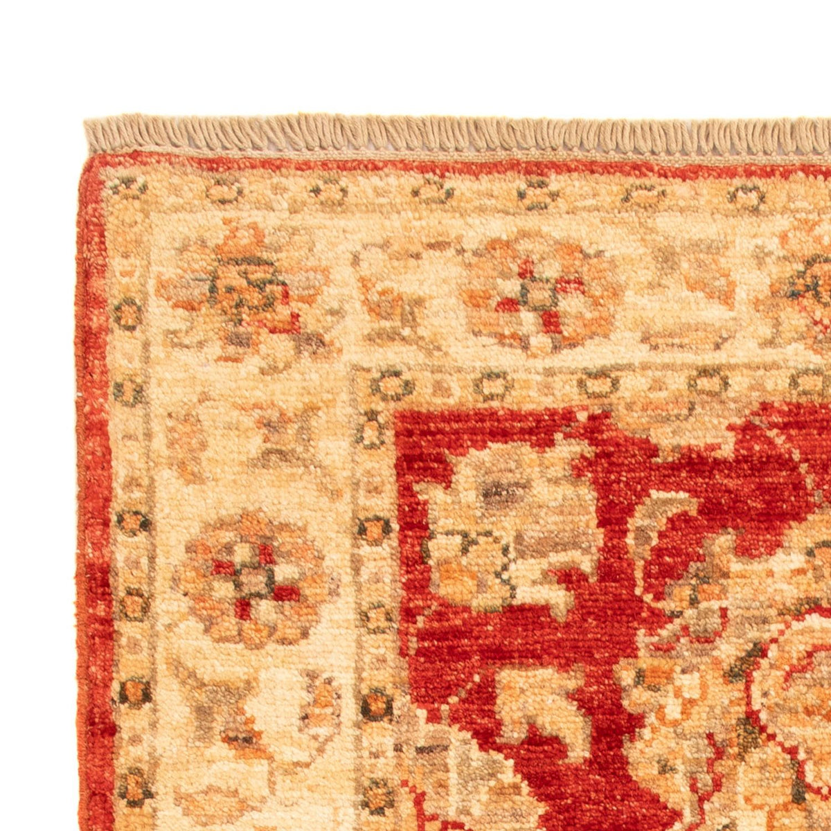 Ziegler Teppich - 92 x 60 cm - rot