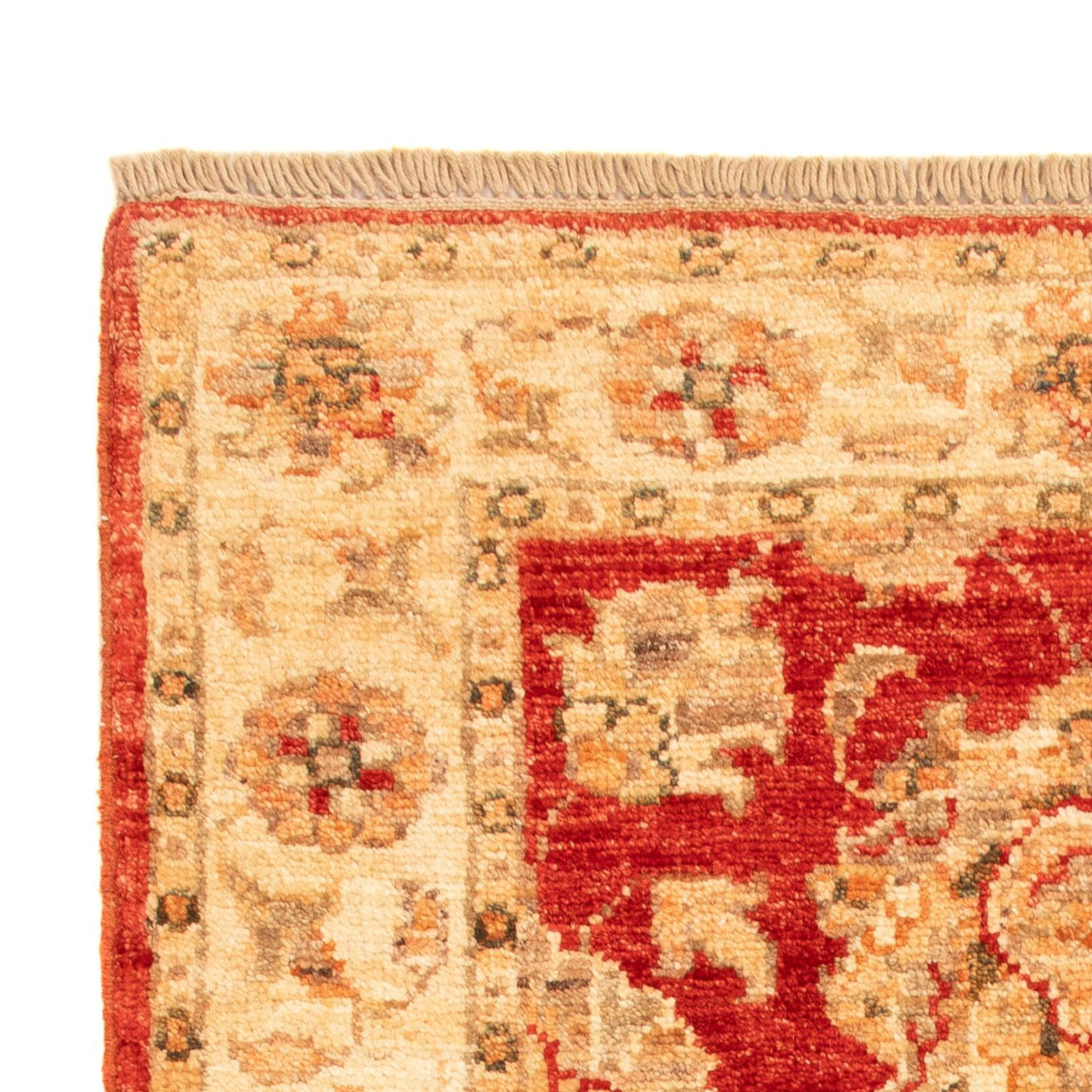 Ziegler Teppich - 92 x 60 cm - rot