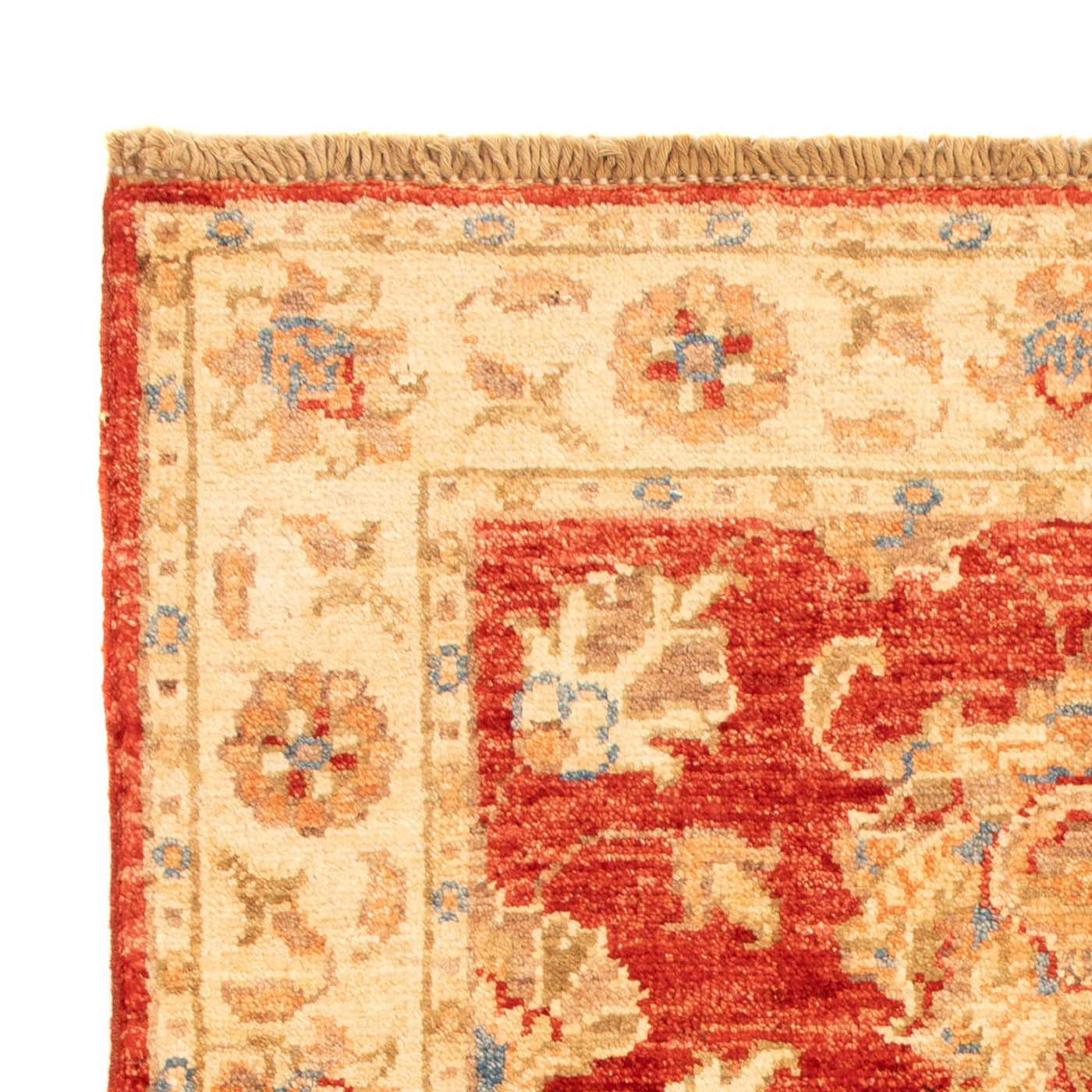 Ziegler Teppich - 92 x 63 cm - rot