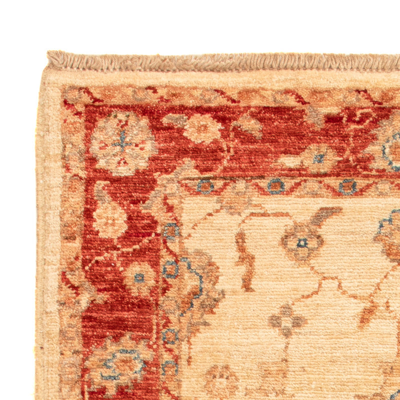 Ziegler Teppich - 88 x 60 cm - beige