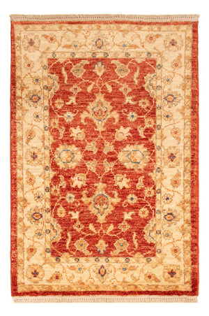 Ziegler Teppich - 88 x 58 cm - rot