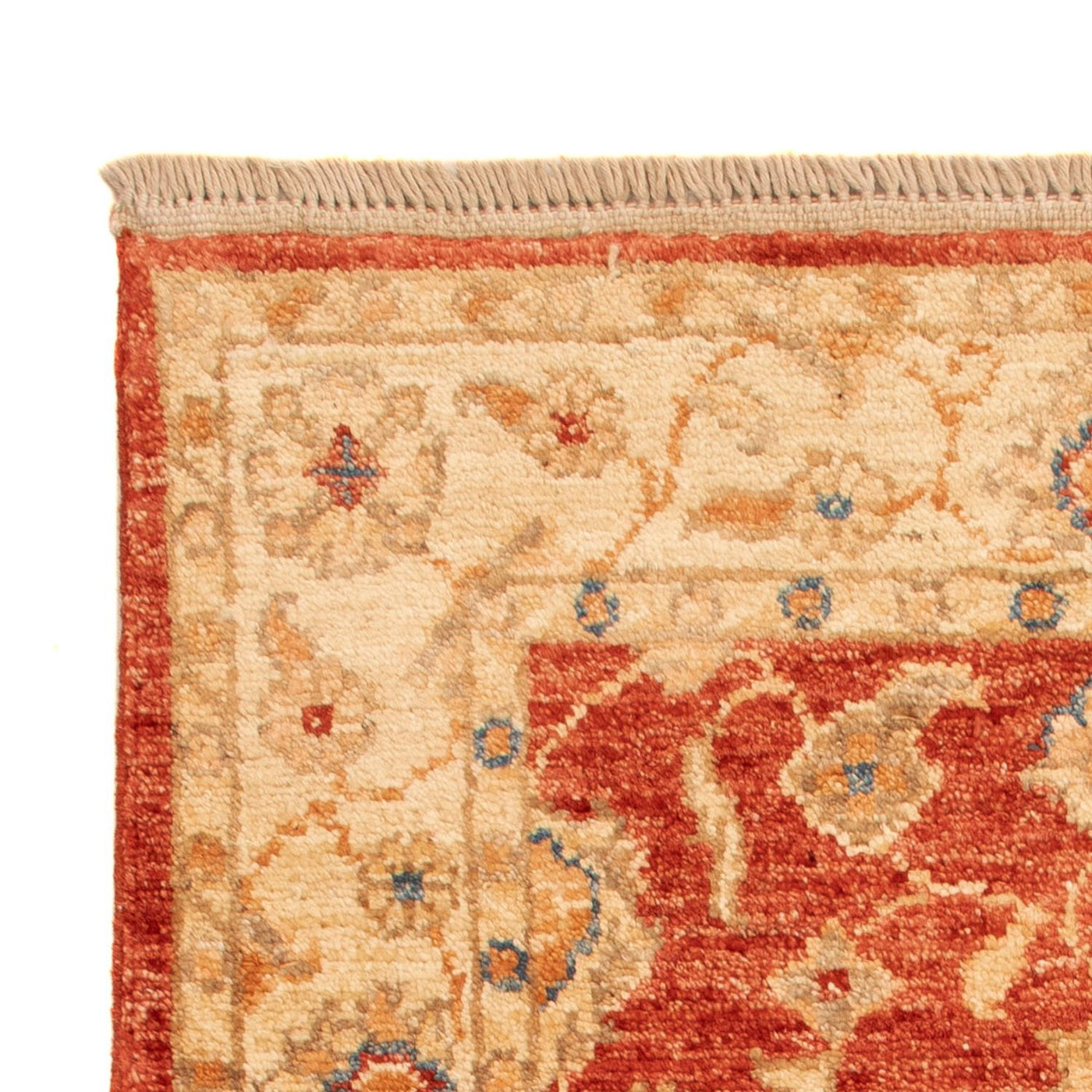 Ziegler Teppich - 88 x 58 cm - rot