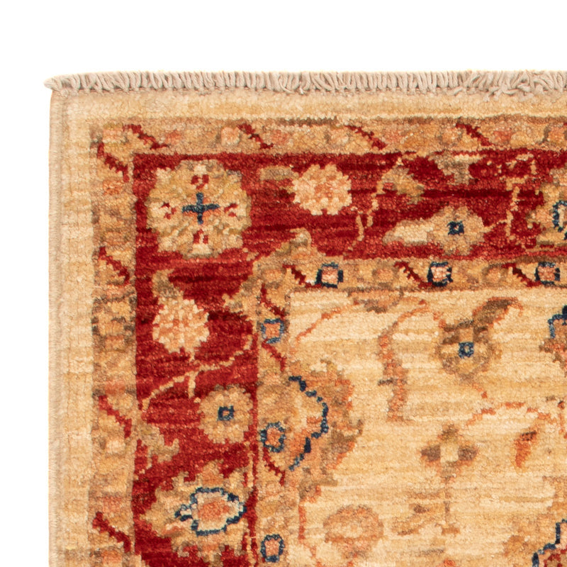 Ziegler Teppich - 89 x 60 cm - beige