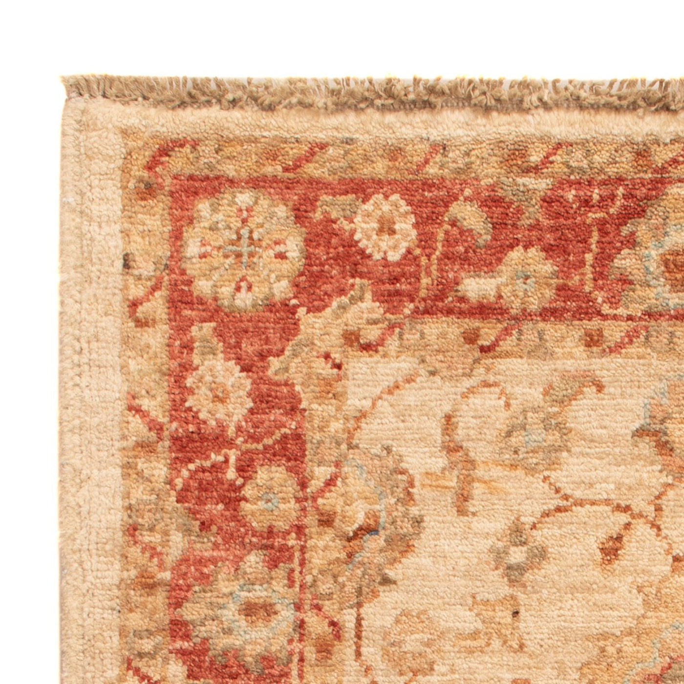 Ziegler Teppich - 80 x 59 cm - beige