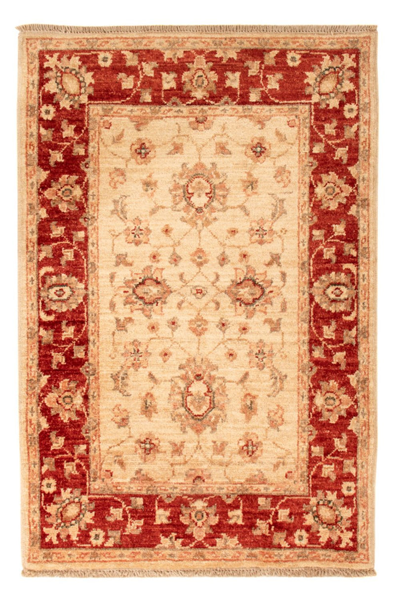 Ziegler Teppich - 90 x 60 cm - beige