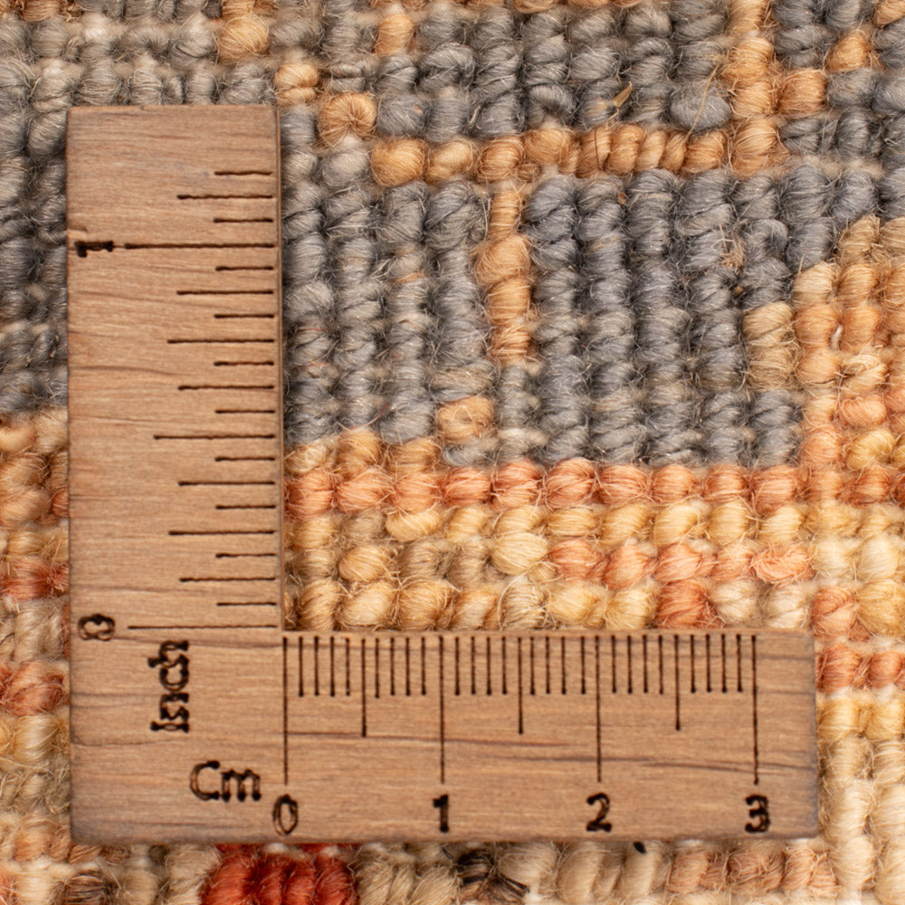 Ziegler Teppich - 91 x 64 cm - petrolblau