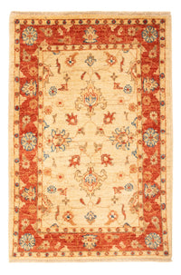 Ziegler Teppich - 92 x 63 cm - beige