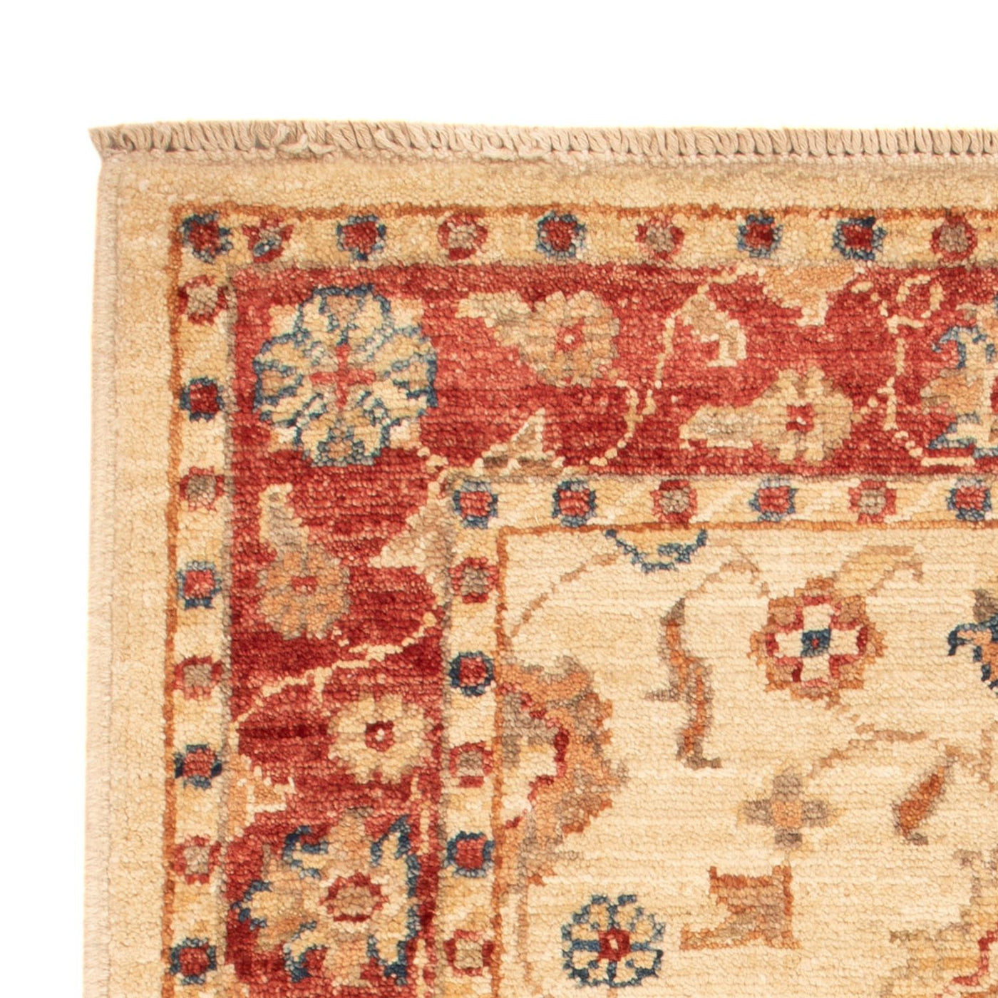 Ziegler Teppich - 87 x 62 cm - beige