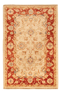 Ziegler Teppich - 88 x 59 cm - beige