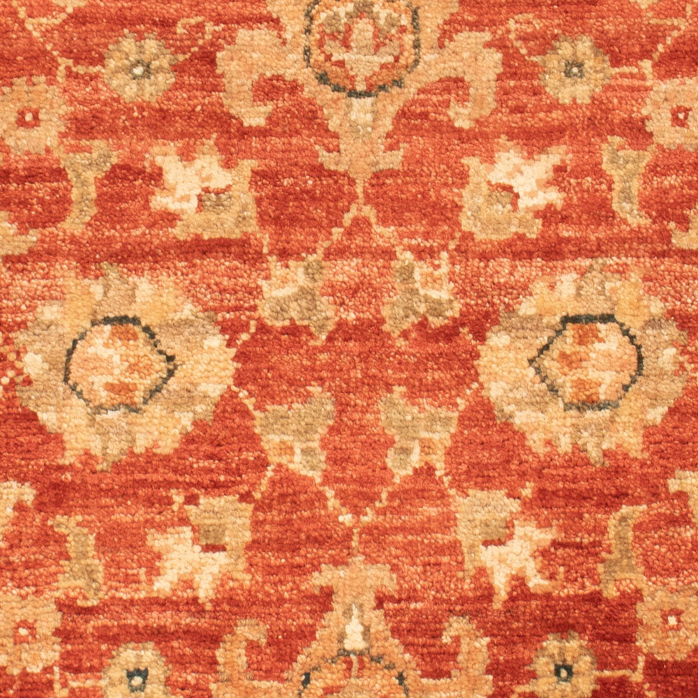 Ziegler Teppich - 88 x 57 cm - rot