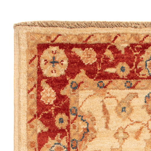 Ziegler Teppich - 92 x 58 cm - beige