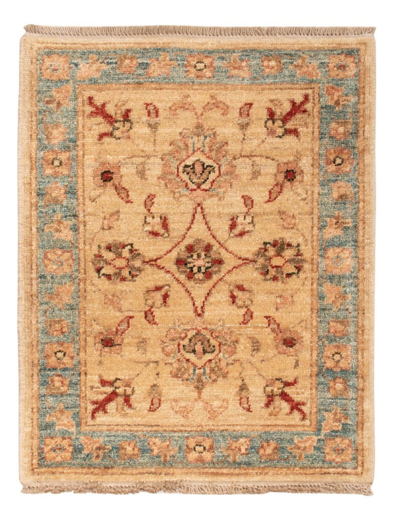 Ziegler Teppich - 62 x 50 cm - beige