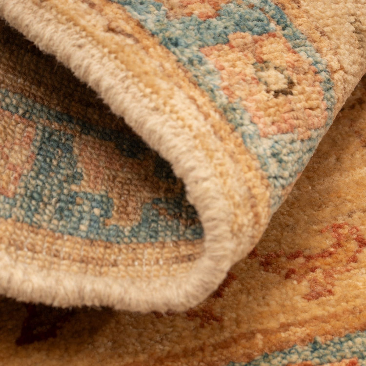 Ziegler Teppich - 62 x 50 cm - beige