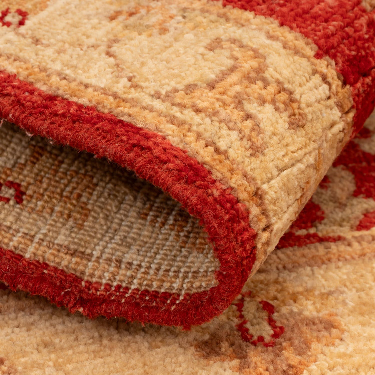 Ziegler Teppich - 74 x 53 cm - rot