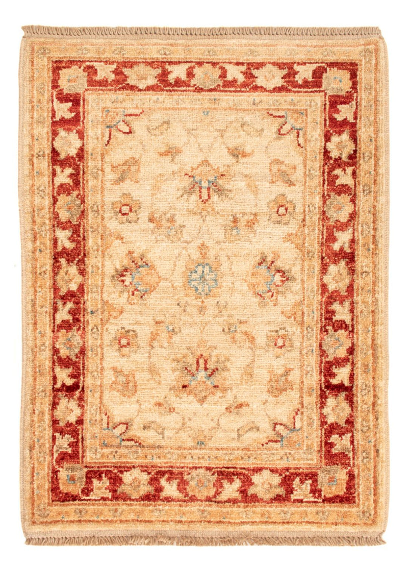 Ziegler Teppich - 70 x 51 cm - beige