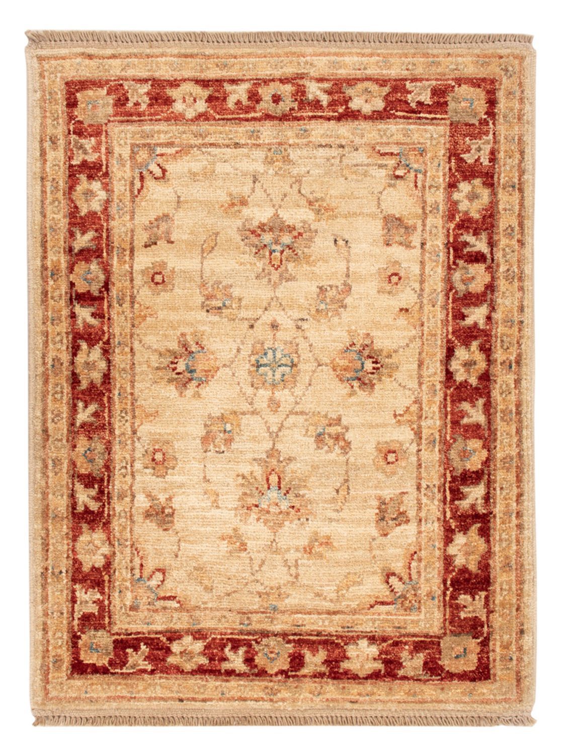 Ziegler Teppich - 73 x 55 cm - beige