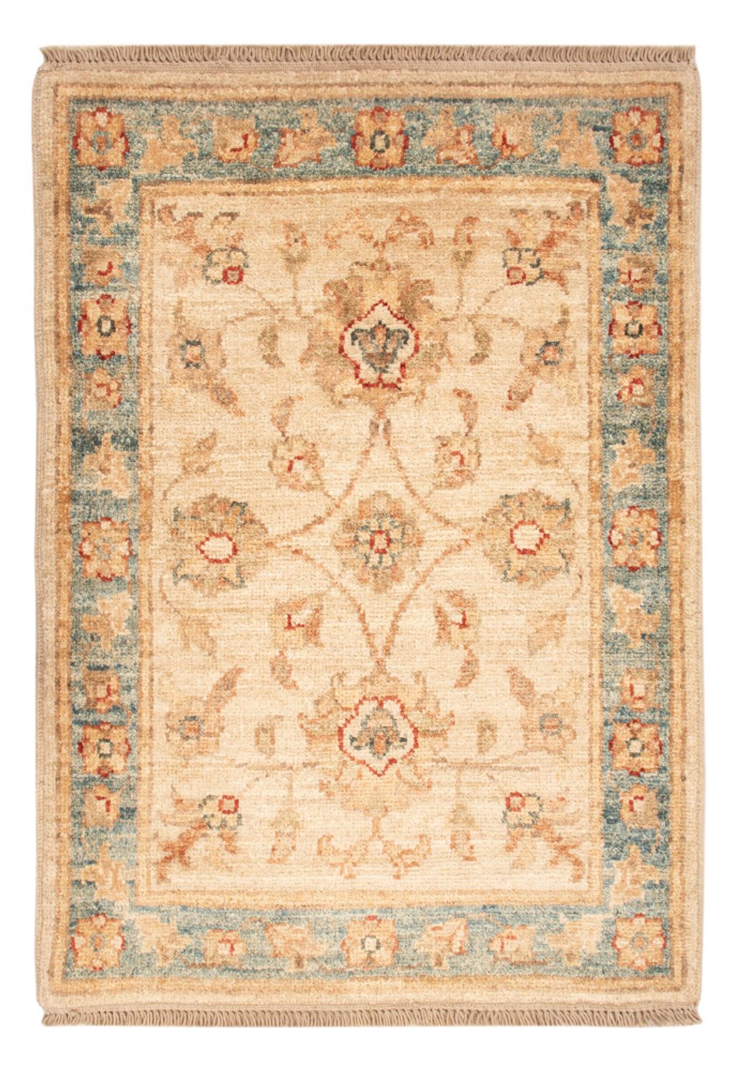 Ziegler Teppich - 76 x 54 cm - beige