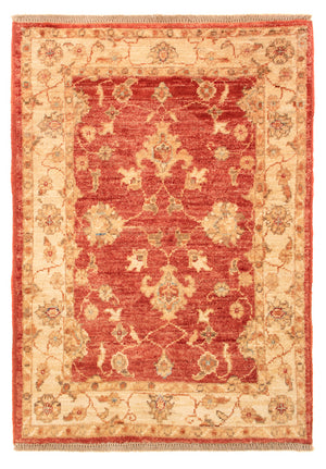Ziegler Teppich - 90 x 58 cm - rot