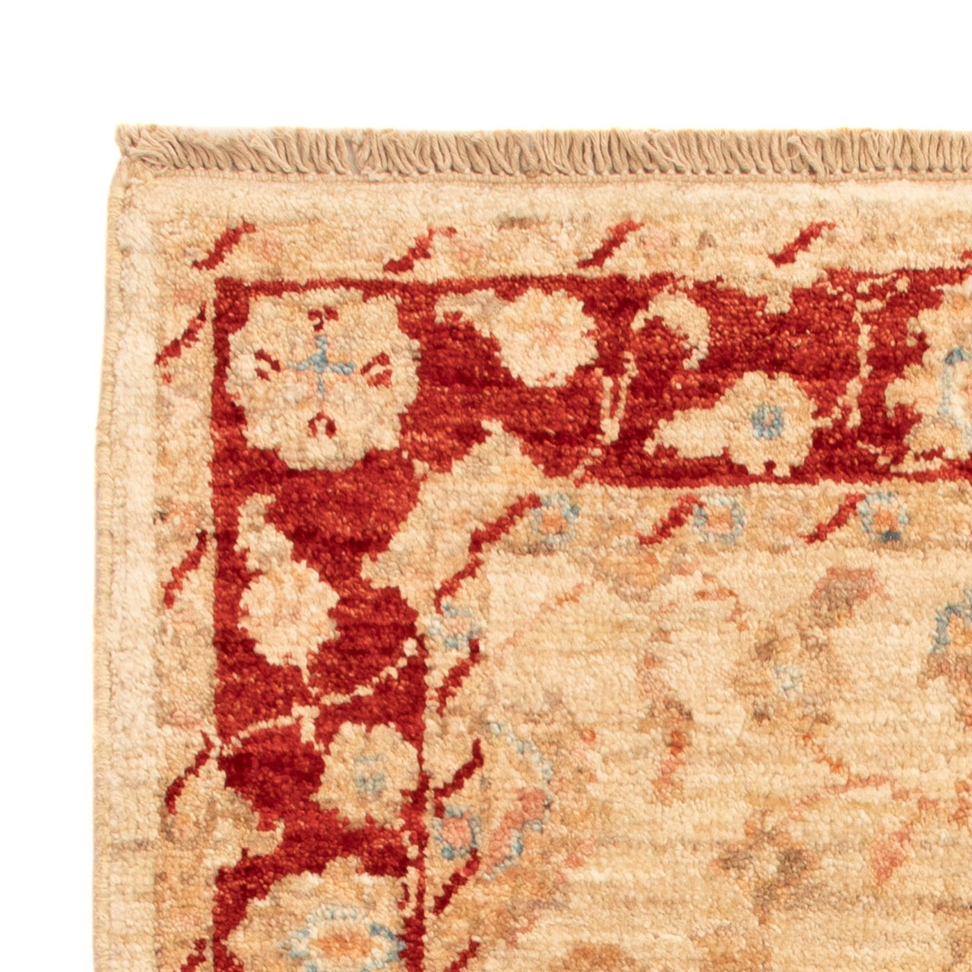 Ziegler Teppich - 87 x 58 cm - beige