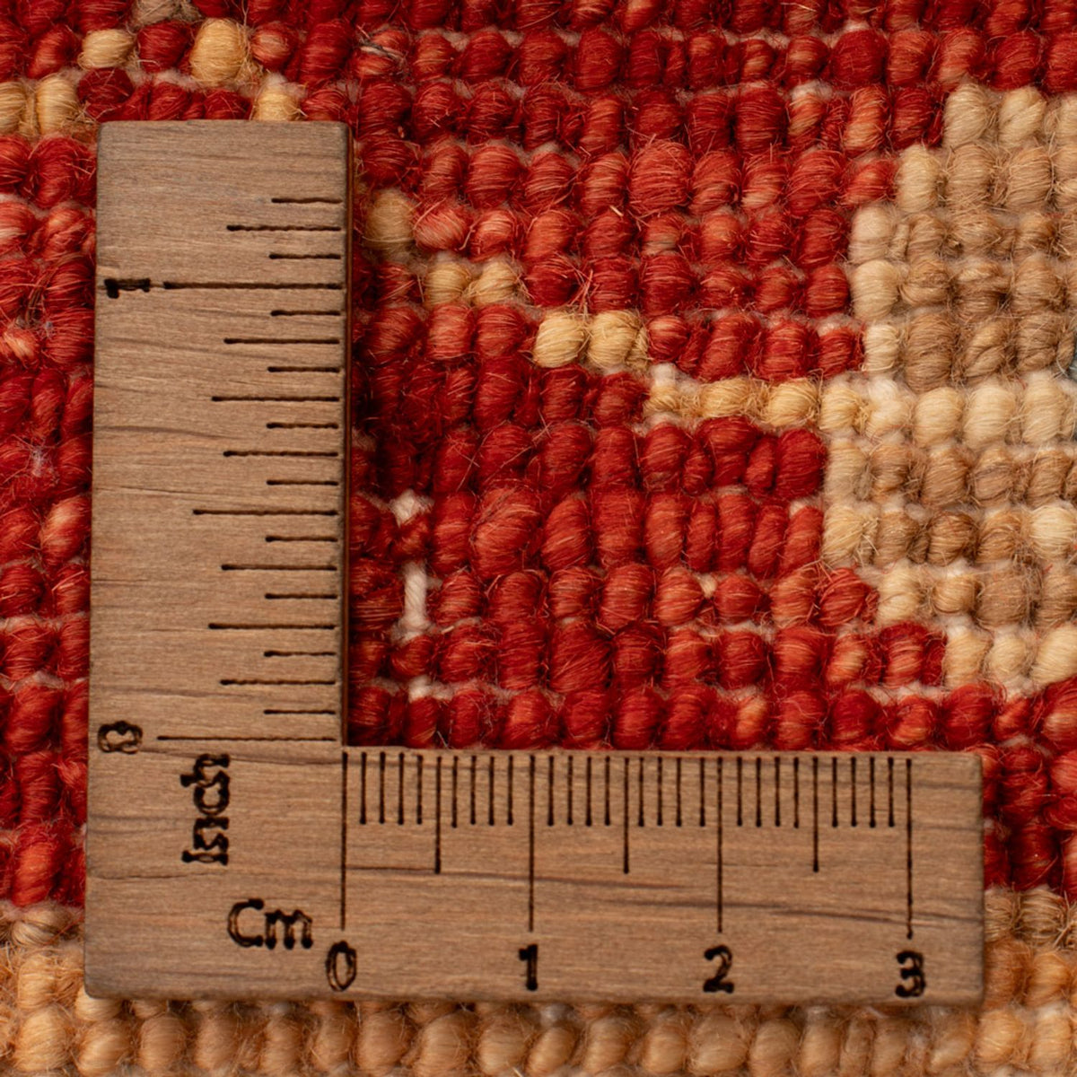 Ziegler Teppich - 72 x 52 cm - rot