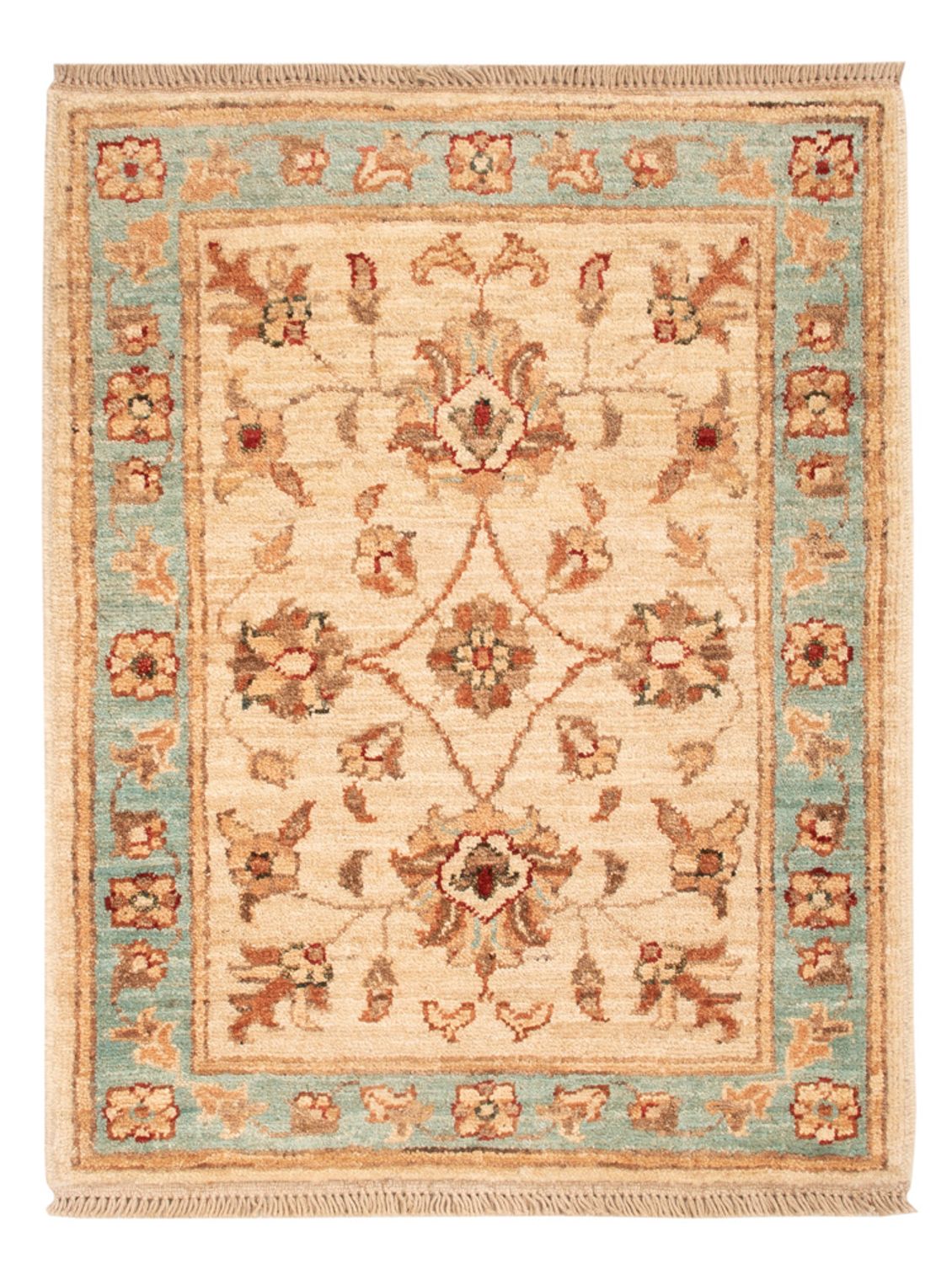 Ziegler Teppich - 67 x 52 cm - beige