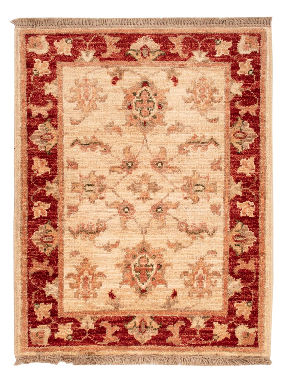 Ziegler Teppich - 63 x 48 cm - beige