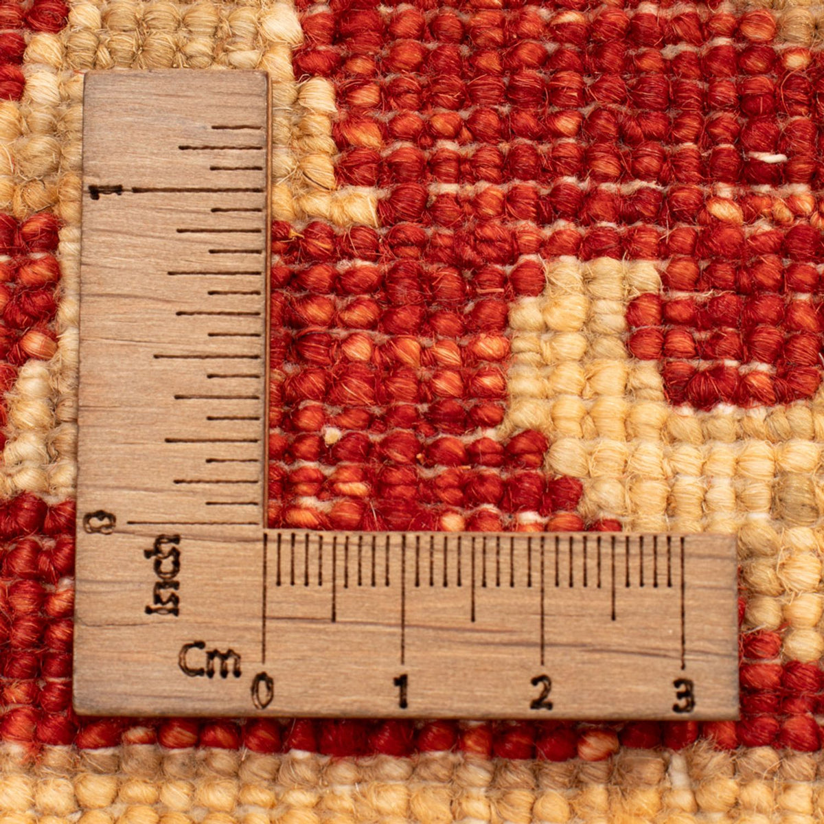 Ziegler Teppich - 67 x 53 cm - bordeauxrot