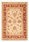 Ziegler Teppich 52x71cm - Orientteppich - Rechteckig / Beige / 52 x 71 cm Rechteckig