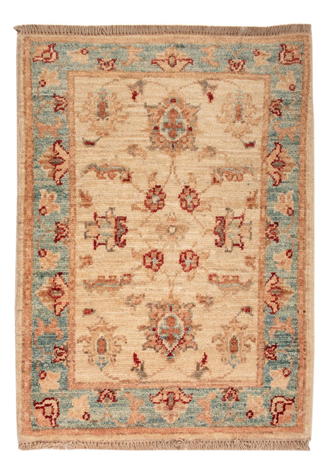 Ziegler Teppich - 70 x 53 cm - beige